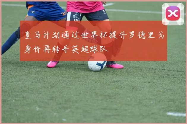 皇马计划通过世界杯提升罗德里戈身价再转手英超球队